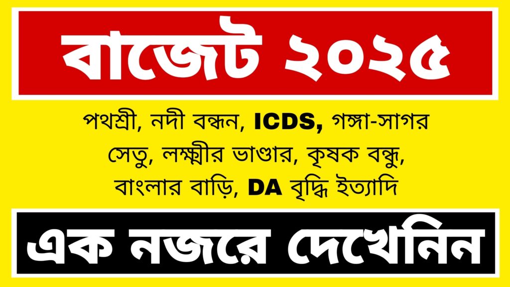 বাজেট ঘোষণা ২০২৫